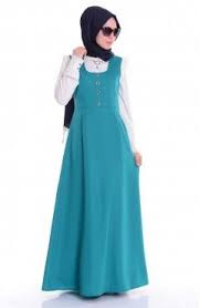 Sefamerve Dugmeli Jile Elbise 7215 03 Yesil With Images Muslim Fashion Hijab Fashion Muslimah Fashion