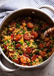 Select category appetizers asian food baking breakfast brunch cocktail parties comfort food cookies crafts and parties cupcakes dessert dinner drinks easy meal plan sunday eat your veggies everyday meals. Smoked Sausage And Rice Quick One Pot Meal Recipetin Eats