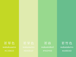色彩文化｜春天的嫩綠：日本傳統若綠色系