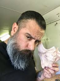 Airbrushed leather gun case. Lots more to see!! Youtube.com/crazythingart