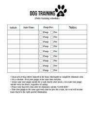 list of dog walking schedule printable images and dog