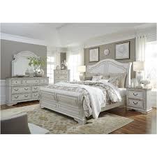 Bedroom sets beds nightstands dressers & chests armoires & wardrobes benches kids bedroom amish all bedroom. 244 Br22h Liberty Furniture Magnolia Manor King Sleigh Bed
