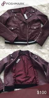 Nwt Romeo Juliet Couture Faux Leather Jacket In 2021 Green Faux Leather Jacket Black Faux Leather Jacket Faux Leather Jackets