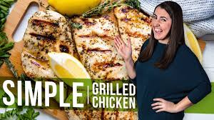 I went to really good place last night and had an amazing piece of grilled garlic chicken. How To Make Simple Grilled Chicken The Stay At Home Chef Youtube