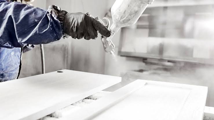 HVLP Spray Finish Application
