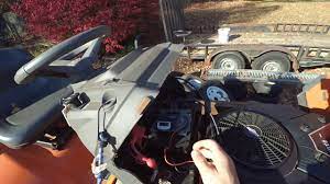 Yth24v48 and i always pump 7 times in each bearing, on the front axle i usually pump till i see grease coming out. Riding Mower Wont Crank Electrical Troubleshooting Repair Youtube