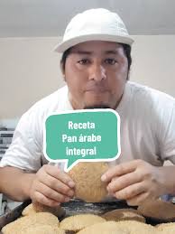 Receta pan árabe integral 500 g harina 10 g sal 1 cdta aceite 5 g levadura  seca 300 ml agua #panarabe #arabe #panintegral #panaderia #emprendimiento