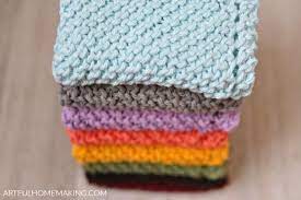 In a couple of days, i (complete newbie knitter) made 2 of these dishcloths and i still come back and refer to your tutorial. Grandmother S Favorite Dishcloth Knitting Pattern Artful Homemaking