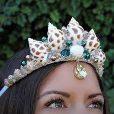 Shell Crown Mermaid Crown Mermaid Tiara Shell Tiara Etsy Seashell Crown Seashell Jewelry Shell Crowns