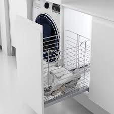 This was helpful since we needed 2. Pull Out Laundry Basket Classic Menage Confort