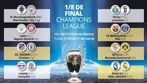 Los 16 equipos clasificados de la fase de grupos de la edición 2021 de la copa libertadores obtendrán su pasaje para la disputa de los octavos de final, cuya disputa será después de la copa américa aunque su sorteo se realizará previo al certamen de selecciones. Sorteo Champions League Asi Quedan Los Octavos De Final