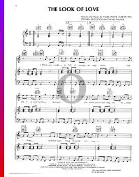 Songs the look of love (1967 song), a popular song written by burt bacharach and hal david the look of love (abc song), 1982 the look of love (madonna song), 1987 look of love (lesley gore song), 1964 the look of love, a song by frank sinatra from softly, as i leave you; The Look Of Love Noten Klavier Gesang Gitarre Pdf Download Streamen Oktav