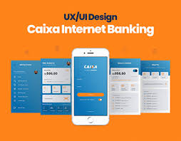Para acessar pelo celular ou tablet use o aplicativo caixa. Internet Banking Projects Photos Videos Logos Illustrations And Branding On Behance