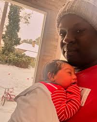 Snow week for @etherealmama_ & I, brought new joy. As a father of 7, there  is never a dull moment. Leon Martin Floyd, son I love you. Many wonder why  haven't posted