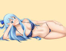 Made some lewd aqua 🥵 : r/Konosuba