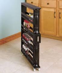Kitchen Storage Rack Slim Tall Spice Canned Goods Rolling Space Saver Wooden New Kitchen Storage Rack Kitchen Design Diy Wooden Kitchen Storage