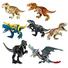 My son has been setting up epic battle. Jurassic World Action Fallen Kingdom Indoraptor Carnotaurus Lego Figure Toy 2pcs Lego Minifigures