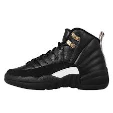 Black And Gold Retro 12 Nike Air Jordan Retro 12 The Master Youth Big Kids G S Black Rattan White Metallic Gold 153265 013 Nike Shoes For Boys Kids Jordans Youth Boys Shoes