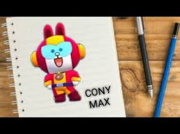 Below is a list of all max's skins. Cony Max Cizimi Cony Max Drawing Brawl Stars Youtube