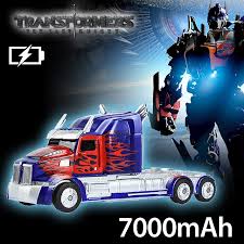 However, this relationship was torn apart after the cybertron civil wars, whereupon the matrix chose optimus prime to command the autobots in stopping the predacon leader megatron from ravaging the universe in his quest for energy. Transformers Optimus Prime Truck Power Bank 7000mah