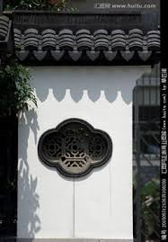 中式建筑花窗白墙灰瓦 chinese architecture china architecture ancient chinese architecture