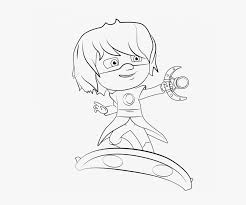 Los amigos han encontrado tesoros. Pj En Pijamas Para Colorear Free Transparent Clipart Clipartkey