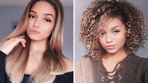Check out these short hairstyles for women that will inspire you to call your stylist asap. Updated Blow Dry Routine How To Blowdry Curly Hair Straight Ashley Bloomfield Youtube
