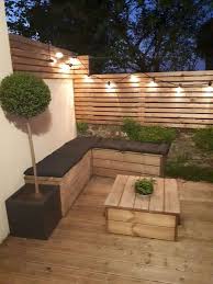 Diy Holzterrasse Guinguette 2019 Sichtschutz Woodendiy Wooden Diy In 2020 Holzterrasse Gartengestaltung Feuerstelle Garten