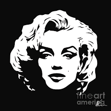 Marilyn Monroe Black And White Pop Art Duvet Cover For Sale By William Cuccio Aka Wcsmack