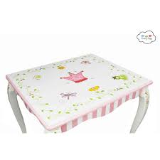Princess Frog Kids 3 Piece Rectangular Table And Chair Set Table And Chair Sets Table And Chairs Painted Table Tops