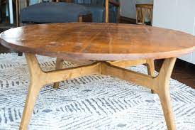 This could be a perfect remodel solution for a coffee table with pedestal legs. Diy Stone Top Coffee Table Design Sponge