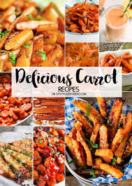 Here is great healthy snack that everyone will love. Delicious Carrot Recipes Easy Holiday Ideas