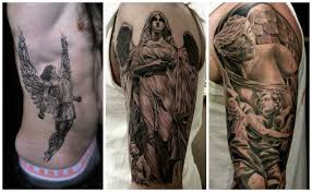 En estos casos se hacen hasta el antebrazo y la muñeca. Todos Los Tatuajes De Angeles Posibles Historias Y Significados Geniales