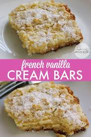 French Vanilla Cream Bars Recipe Desserts Cake Mix Recipes Cake Mix