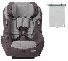 Maxi Cosi Pria 85 Convertible Car Seat In Loyal Grey With Bonus Retractable Window Sun Shade Review Car Seats Convertible Car Seat Window Sun Shades
