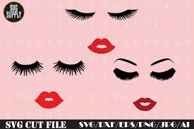 Are you searching for lips png images or vector? Free Fashion Face Svg Eyelashes Svg Lips Svg Cut File For Crafters Crafter File