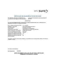 ¿por qué razón debo hacerlo? Certificado De Afiliacion Eps Sura