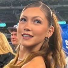 Cam Skattebo's Girlfriend Completely Stole The Show With Her Outfit On The  Field During 'Sunday Night Football' [PHOTOS] Full story via 🔗 in  comments. 👇