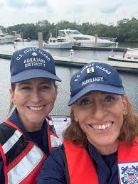 Coast guard auxiliary holds event at north point marina