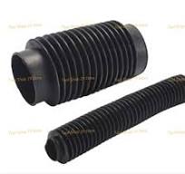 30mm 40mm 50mm 70mm 80mm Inner Diameter Machinery Black Rubber Flexibility  Corrugated Sleeve Bellows 1PC - AliExpress
