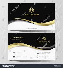 Black And Gold Business Card Background Luxury And Elegant Black Gold Business Cards Template On Black Background Black Gold Luxury Elegant Elegant Business Cards Gold Business Card Card Template