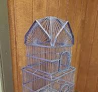 Heavy Large Metal Vintage Ornate Bird Cage Victorian Antique ...