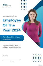 Employee of the month template for service anniversary. Best Employee Of The Year Poster Template Free Pdf Word Indesign Apple Pages Google Docs Illustrator