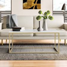 Shop pottery barn for expertly crafted frame coffee table. Gold Coffee Tables With Trendy And Sophisticated Designs