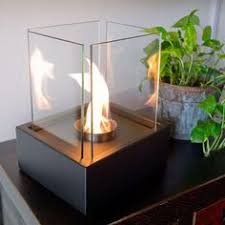 Lampada 7 In Tabletop Decorative Bio Ethanol Fireplace In Black Mit Bildern Tischkamin Tragbarer Kamin Dekor