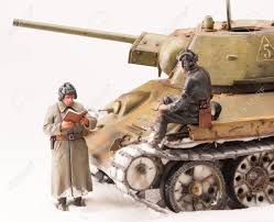 Diorama militar sherman tank model tanks model hobbies modelos 3d military modelling ww2 tanks military diorama d day. Legendary Soviet Tank T 34 At War In The Second World War Diorama Stock Photo Picture And Royalty Free Image Image 19026186