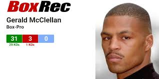 BoxRec: Gerald McClellan