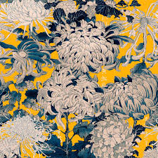 Based on the short story by charlotte perkins gilman, the yellow wallpaper depicts the experience of a woman suffering from a mental illness who moves into an old house to clear her mind. Chrysanthemums Yellow Wallpaper From The Gifted Few