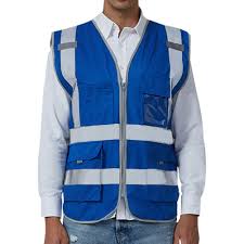 Maybe you would like to learn more about one of these? Safety Vest With Multi Pockets And Zipper Class 2 High Visibility Meets Ansi Isea Standards Large Blue Buy Online In Aruba At Aruba Desertcart Com Productid 109932510