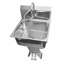 food service foot pedal sink